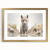 Adorable Fox Wall Art - Perfect for Kids Room Decor