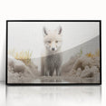 Adorable Fox Wall Art - Perfect for Kids Room Decor