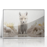 Adorable Fox Wall Art - Perfect for Kids Room Decor