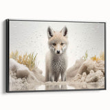 Adorable Fox Wall Art - Perfect for Kids Room Decor