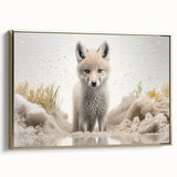 Adorable Fox Wall Art - Perfect for Kids Room Decor
