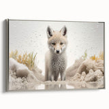 Adorable Fox Wall Art - Perfect for Kids Room Decor