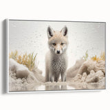 Adorable Fox Wall Art - Perfect for Kids Room Decor