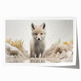 Adorable Fox Wall Art - Perfect for Kids Room Decor