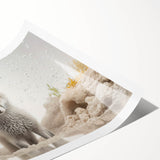 Adorable Fox Wall Art - Perfect for Kids Room Decor