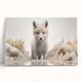 Adorable Fox Wall Art - Perfect for Kids Room Decor