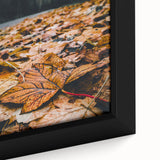 Close-up of extra large black wall art on canvas, featuring a textured, colorful abstract design.