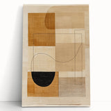 Mid Century Modern Geometric Wall Decor - Retro Abstract Minimalist Art