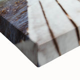 Large art canvas featuring a black and white landscape painting, ideal for bedroom wall decor.