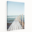 Large abstract canvas print in vibrant summer hues, ideal for kitchen wall art.