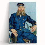 Large black and white stretched canvas print of Van Gogh's Starry Night, ideal for kitchen wall art.