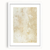 Abstract strokes wall art framed in white with a mat, showcasing vibrant colors and dynamic brushwork, perfect for modern home décor or office spaces.