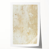 Abstract wall art print featuring colorful, flowing strokes in shades of blue, pink, and yellow, rolled and ready for display. Perfect for modern decor.