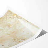 Abstract wall art print showcasing vibrant strokes in shades of blue, pink, and gold, ideal for modern decor. Perfect for enhancing living spaces or offices.