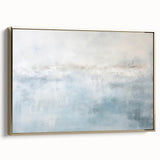 Framed wall art featuring abstract strokes in gold tones on a textured canvas, showcasing elegant design and modern decor ideal for living rooms or offices.