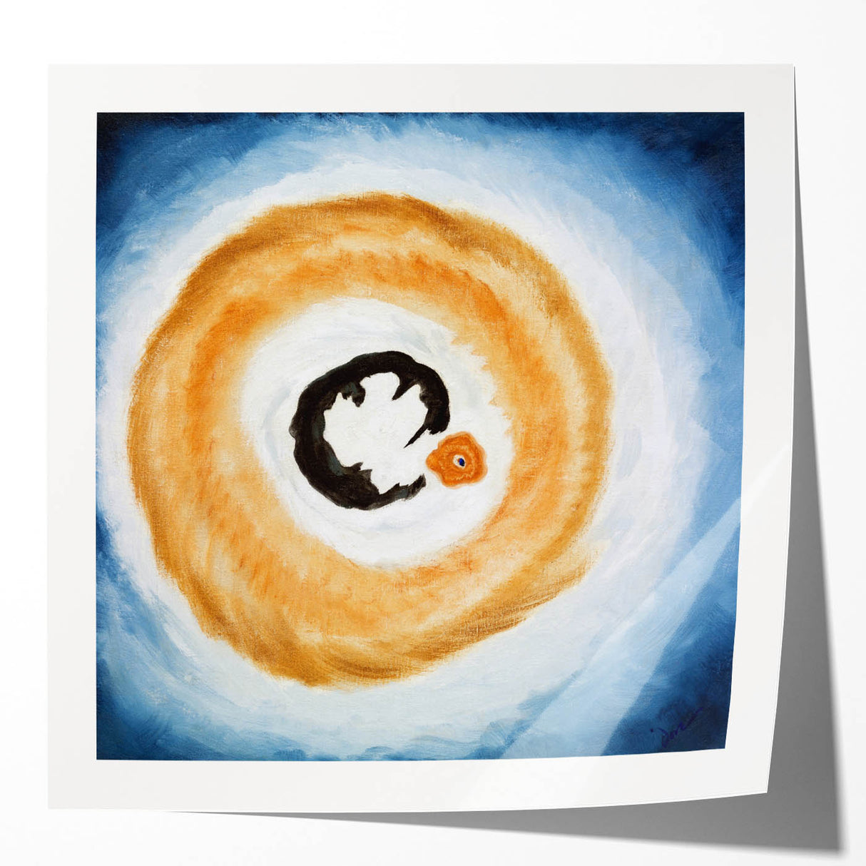 Arthur Dove's Dawn II (1932) - Abstract Sunrise Wall Art Print