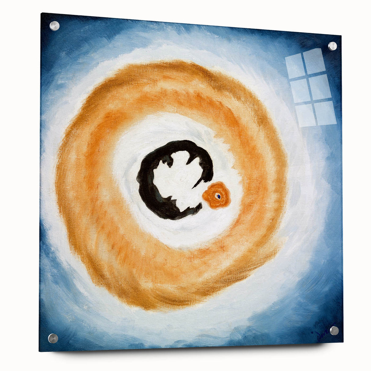 Arthur Dove's Dawn II (1932) - Abstract Sunrise Wall Art Print