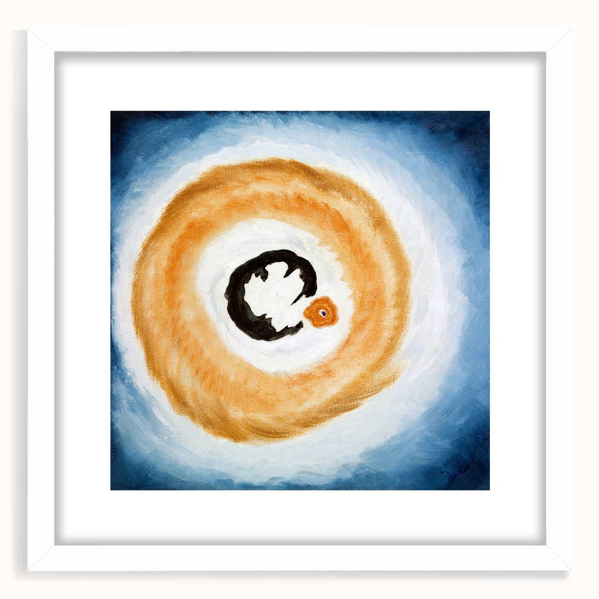 Arthur Dove's Dawn II (1932) - Abstract Sunrise Wall Art Print