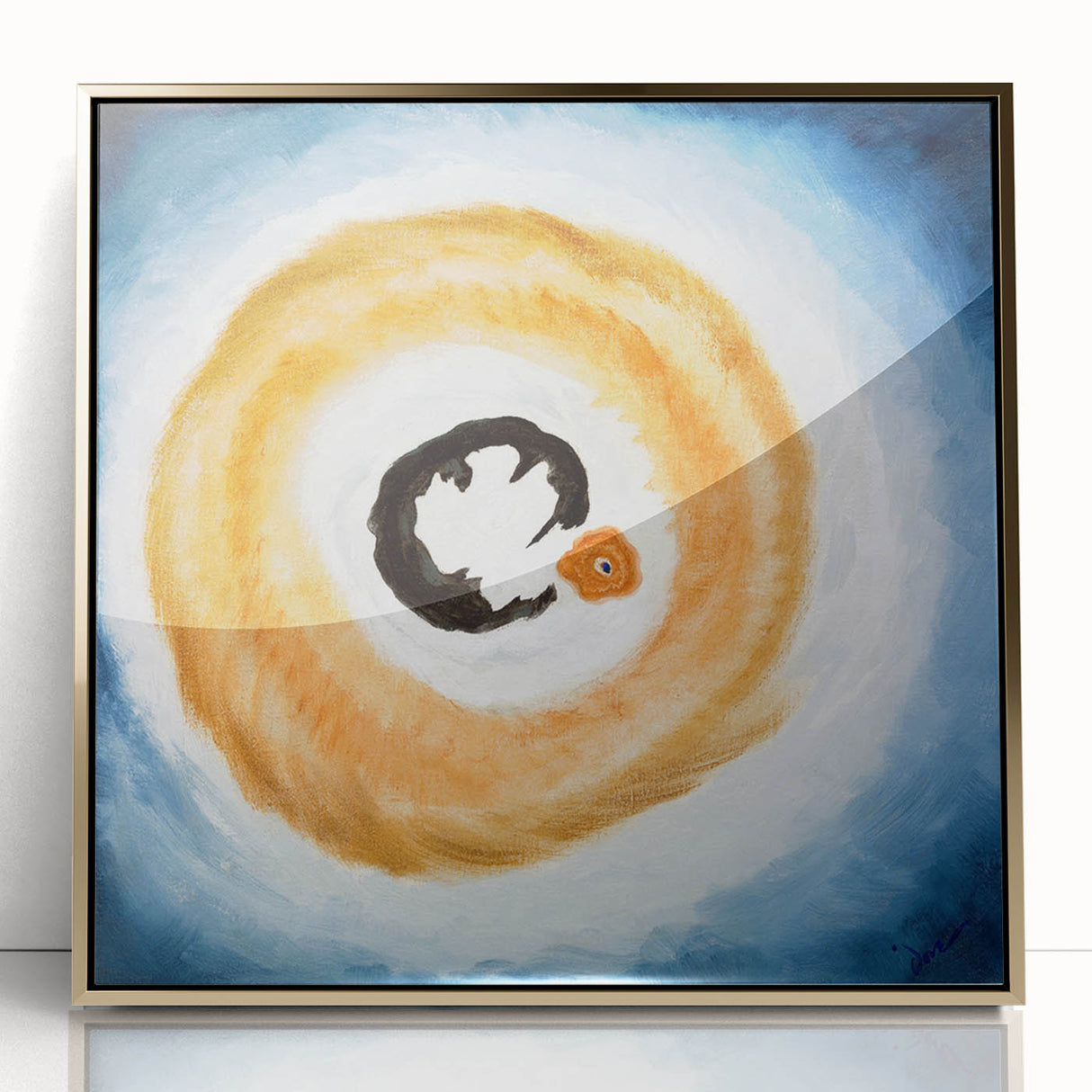 Arthur Dove's Dawn II (1932) - Abstract Sunrise Wall Art Print