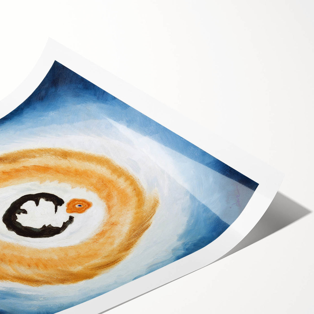 Arthur Dove's Dawn II (1932) - Abstract Sunrise Wall Art Print