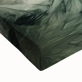 Close-up of a vibrant abstract strokes wall art design on stretched canvas, showcasing bold colors and dynamic brushwork, perfect for modern home décor.