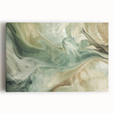 Colorful abstract strokes canvas wall art featuring vibrant hues of blue, orange, and yellow, perfect for modern home decor or office spaces.