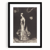 Modern Wall Art: Obsession - Dark and Surreal Monochrome Artwork