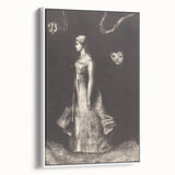 Modern Wall Art: Obsession - Dark and Surreal Monochrome Artwork