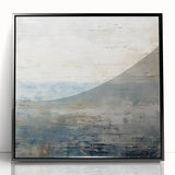 Framed abstract strokes wall art in black acrylic, showcasing dynamic brushwork and modern design, ideal for contemporary home decor.