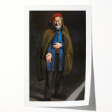 Modern Wall Art: The Beggar - Classic Portrait with Modern Appeal