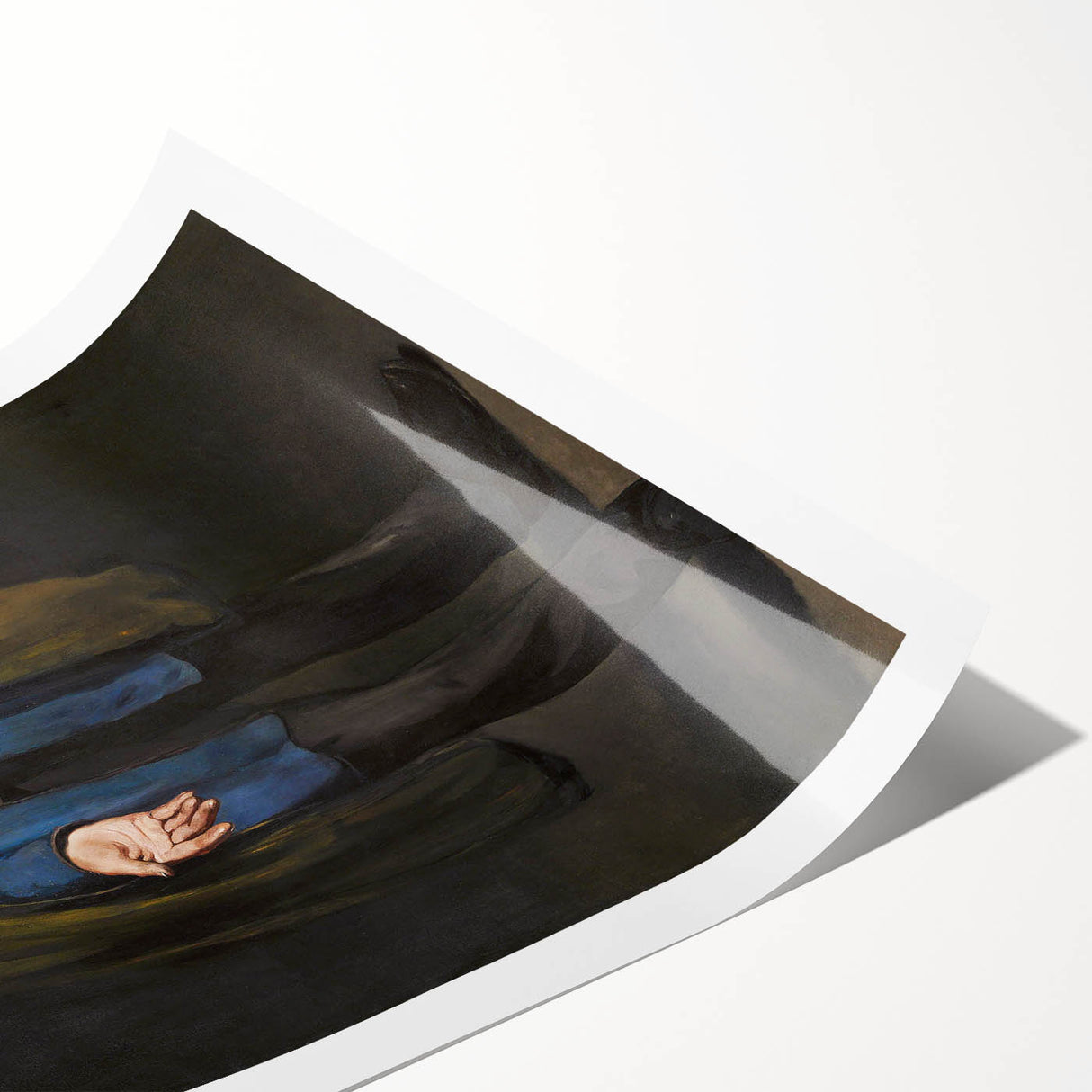 Modern Wall Art: The Beggar - Classic Portrait with Modern Appeal