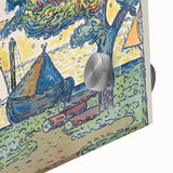 Modern Wall Art: Paul Signac's Port of Saint-Tropez (1894)