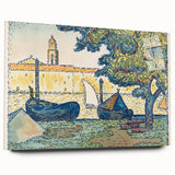 Modern Wall Art: Paul Signac's Port of Saint-Tropez (1894)