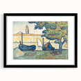 Modern Wall Art: Paul Signac's Port of Saint-Tropez (1894)