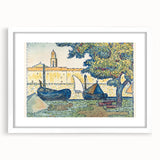 Modern Wall Art: Paul Signac's Port of Saint-Tropez (1894)