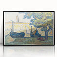Modern Wall Art: Paul Signac's Port of Saint-Tropez (1894)