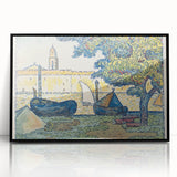 Modern Wall Art: Paul Signac's Port of Saint-Tropez (1894)