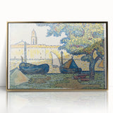 Modern Wall Art: Paul Signac's Port of Saint-Tropez (1894)
