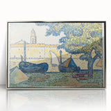 Modern Wall Art: Paul Signac's Port of Saint-Tropez (1894)