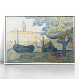 Modern Wall Art: Paul Signac's Port of Saint-Tropez (1894)