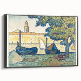 Modern Wall Art: Paul Signac's Port of Saint-Tropez (1894)