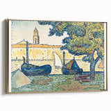 Modern Wall Art: Paul Signac's Port of Saint-Tropez (1894)