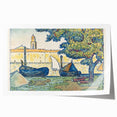 Modern Wall Art: Paul Signac's Port of Saint-Tropez (1894)