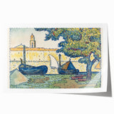Modern Wall Art: Paul Signac's Port of Saint-Tropez (1894)