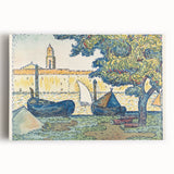 Modern Wall Art: Paul Signac's Port of Saint-Tropez (1894)