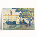 Modern Wall Art: Paul Signac's Port of Saint-Tropez (1894)