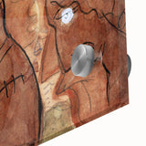 Modern Wall Art: Leo Gestel's Caricature of Himself and Wife