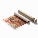 Modern Wall Art: Leo Gestel's Caricature of Himself and Wife