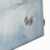 Close-up of abstract strokes wall art on acrylic glass, showcasing vibrant colors and intricate details, perfect for modern home decor. Ideal for art enthusiasts.