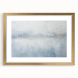 Abstract strokes wall art framed in gold with a mat, showcasing dynamic patterns and colors, perfect for modern home decor. Ideal for art enthusiasts seeking unique decor pieces.